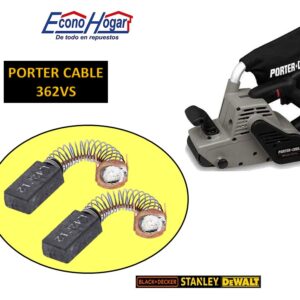 BROCHA CARBON LIJADORA BANDA PORTER CABLE 362VS