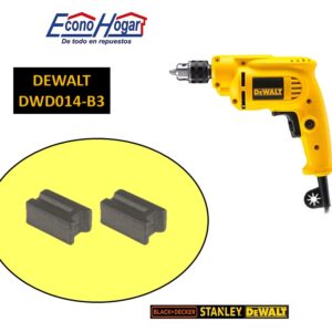BROCHA CARBON TALADRO 3/8" DEWALT DWD014-B3