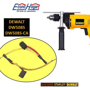 BROCHA CARBON TALADRO 1/2" DEWALT DW508S