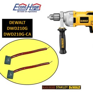 BROCHA CARBON TALADRO PERCUTOR 1/2" DEWALT DWD210G