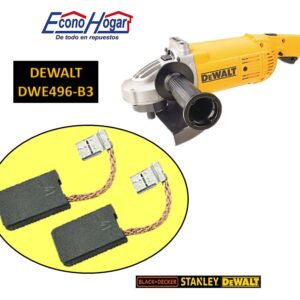BROCHA CARBON FLEXIBLE 9" DEWALT DWE496-B3 2600W