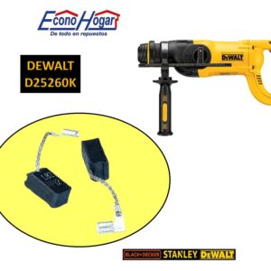 BROCHA CARBON ROTOMARTILLO SDS PLUS 1" DEWALT D25260K