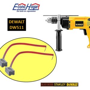 BROCHA CARBON TALADRO 1/2" DEWALT DW511