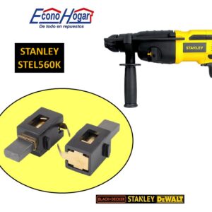 PORTA BROCHA CON BROCHA ROTOMARTILLO SDS PLUS 750W STANLEY STEL560K