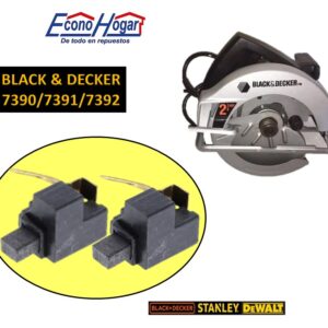 PORTA BROCHA CON BROCHA SIERRA CIRCULAR 7-1/4 BLACK & DECKER 7390