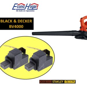 PORTA BROCHA CON BROCHA SOPLADOR ELECTRICA BLACK & DECKER BV4000