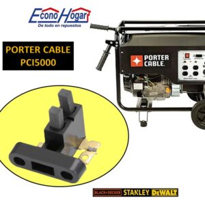 PORTA BROCHA CON BROCHA GENERADOR 6500W PORTER CABLE PCI5000(1PZ)