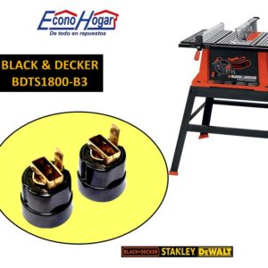 PORTA BROCHA SIERRA DE MESA 10" BLACK & DECKER BTDS1800-B3