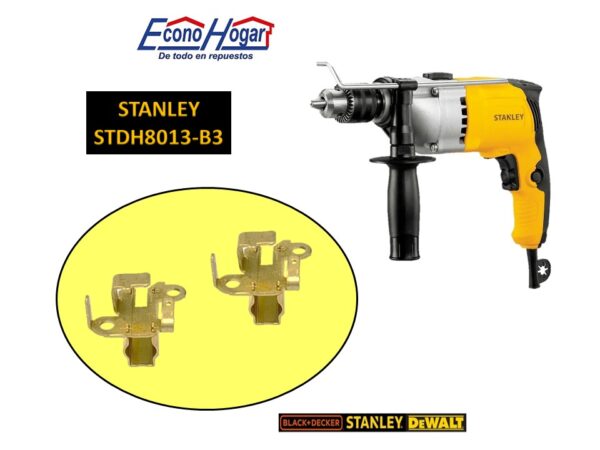 PORTA BROCHA TALADRO 1/2" STANLEY STDH8013-B3