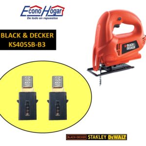PORTA BROCHA CON BROCHA CALADORA 400W BLACK & DECKER KS405SB-B3