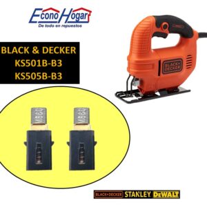 PORTA BROCHA CON BROCHA CALADORA 400W BLACK & DECKER KS501B-B3