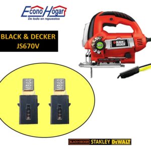 PORTA BROCHA CON BROCHA CALADORA 400W BLACK & DECKER JS670V