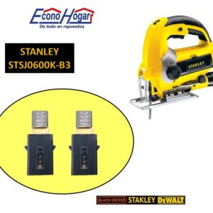 PORTA BROCHA CON BROCHA CALADORA 600W STANLEY STSJ0600K-B3