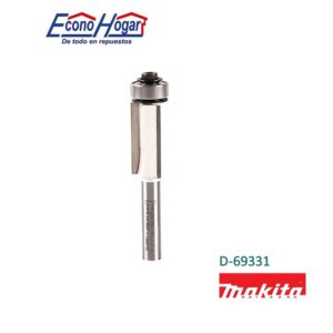 BROCA (FRESADORA) DE ROUTER PARA ENRASAR CON ROL 3 FILOS 1/4" X 1/2" X 2-11/16" MAKITA