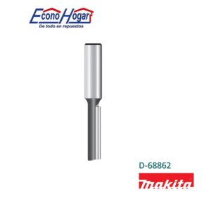 BROCA (FRESADORA) DE ROUTER RECTA 1 FILO 1/4" X 1/8" MAKITA
