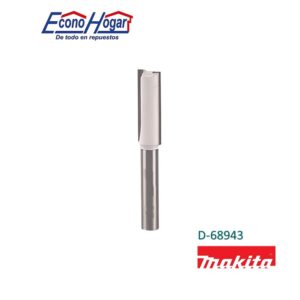 BROCA (FRESADORA) DE ROUTER RECTA 2 FILOS 1/4" X 3/8" X 2-1/2" MAKITA