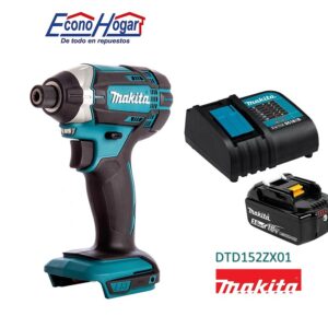 JUEGO DE TALADRO IMPACTO INALAMBRICO 18V LXT DTD152Z + BATERIA BL1830B 3AMP + CARGADOR DC18SD