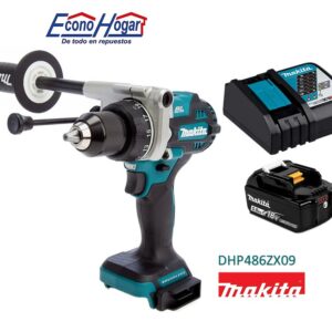 JUEGO DE TALADRO PERCUTOR INALAMBRICO 18V LXT DHP486Z + BATERIA BL1850 5AMP + CARGADOR DC18RC