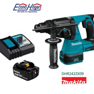 JUEGO DE ROTOMARTILLO INALAMBRICO SDS PLUS 18V LXT DHR242Z + BATERIA BL1850 5AMP + CARGADOR DC18RC