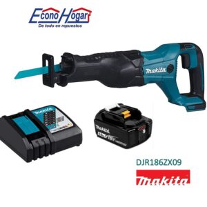 JUEGO DE SIERRA RECIPROCA INALAMBRICO 18V LXT DJR186Z + BATERIA BL1850 5AMP + CARGADOR DC18RC