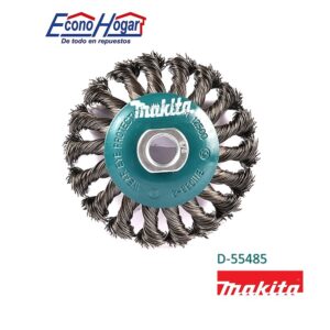 CEPILLO CIRCULAR DE ALAMBRE TRENZADO 4" X 5/8" MAKITA