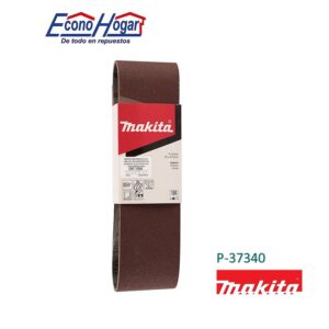 LIJA DE BANDA ABRASIVO MADERA 3" X 24" 76x610mm G100 5PZ MAKITA