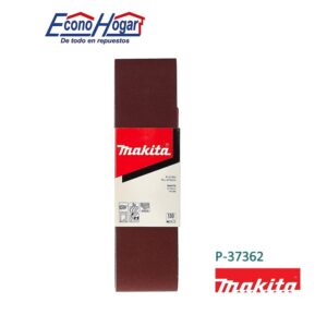 LIJA DE BANDA ABRASIVO MADERA 3" X 24" 76x610mm G150 5PZ MAKITA