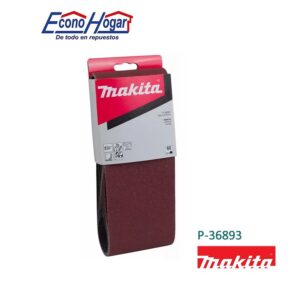 LIJA DE BANDA ABRASIVO MADERA 4" X 24" 100x610mm G60 5PZ MAKITA