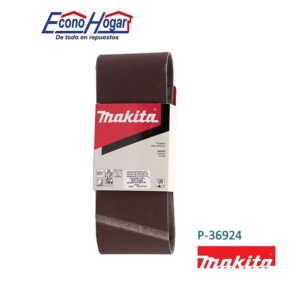 LIJA DE BANDA ABRASIVO MADERA 4" X 24" 100x610mm G120 5PZ MAKITA