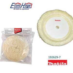 ALMOHADILLA DE LANA 7" USO DE PULIDORA 9227C MAKITA