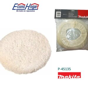 ALMOHADILLA DE LANA 7" USO DE PULIDORA 9227C MAKITA
