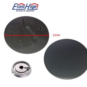 TAPA DE QUEMADOR MABE 4 PINES 11cm 223C4172G004