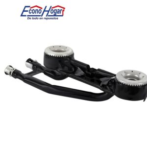 QUEMADOR DE ESTUFA MABE DOBLE DERACHA CON TAPA