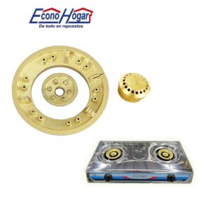 QUEMADOR BRONCE DE ESTUFA ENCENDIDA AUTOMATICA