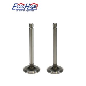 VALVULA IN & EX MOTOR KOHLER ORIGINAL CH395 9.5HP 277cc 17-017-06-S(IN) 17-016-03-S(EX) 2PZ