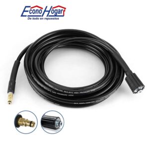 MANGUERA HIDROLAVADORA KARCHER PUNTA Y ROSCA 1/4X6.4mm M22X1.5-14/15 10 METRO