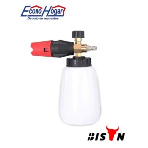 CAÑÓN DE ESPUMA 1/4QC PUNTA ROJO HIDROLAVADORA 3000PSI