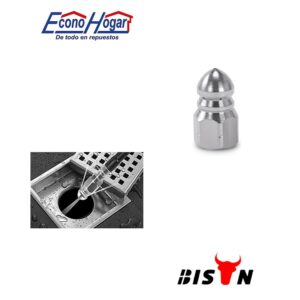 BOQUILLA CHORRO 1/4" 1-6 SALIDA PARA ALCANTARILLADO