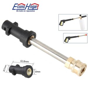 ADAPTADOR DE LANZA HIDROLAVADORA KARCHER K 61.8mm x 12mm