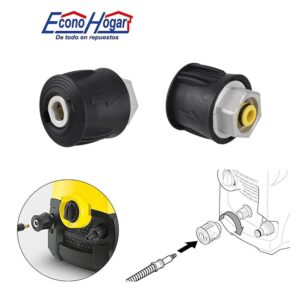 ADAPTADOR DE LANZA PARA HIDROLAVADORA KARCHER AMARILLO