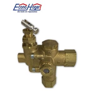 VALVULA RETENCION COMPRESOR DE GASOLINA 1/2 HEMBRA L 140PSI-175PSI