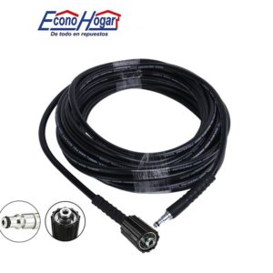 MANGUERA HIDROLAVADORA ROSCA Y PUNTA M22X9MM 10 METRO(BS-M22X9MM-8M)