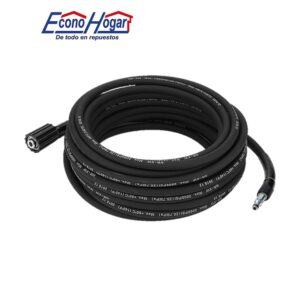 MANGUERA HIDROLAVADORA BLACK & DECKER PUNTA Y ROSCA 10 METRO CON ALAMBRE ACERO