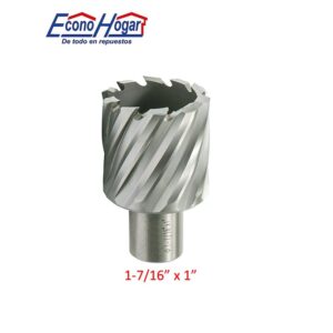 BROCA ANULAR HSS 1-7/16 X 1