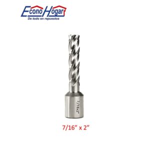 BROCA ANULAR HSS 7/16 X 2