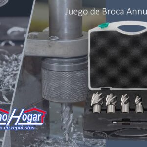 JUEGO DE BROCA ANULAR HSS PULGADAS 7 PIEZA