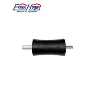AMORTIGUADOR DE GOMA APISONADOR 8mm ROSCA X 8mm CUADRADO X 65mm