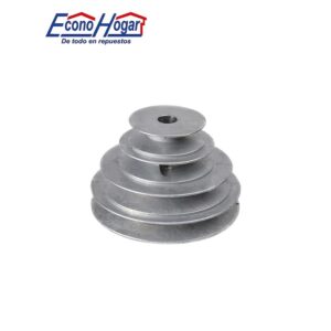 POLEA TRIBLE METAL PARA CORREA DE MOTOR 3/4 X 2