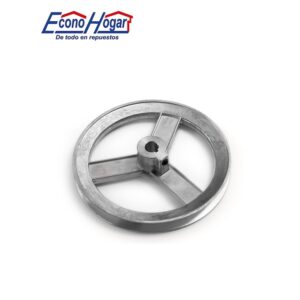 POLEA ALUMINIO PARA CORREA DE MOTOR 6 X 1/2
