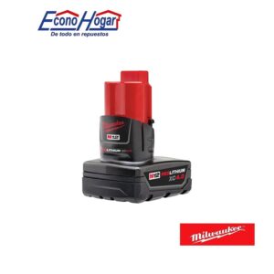 BATERIA MILWAUKEE M12 XC REDLITHIUM 4.0AH